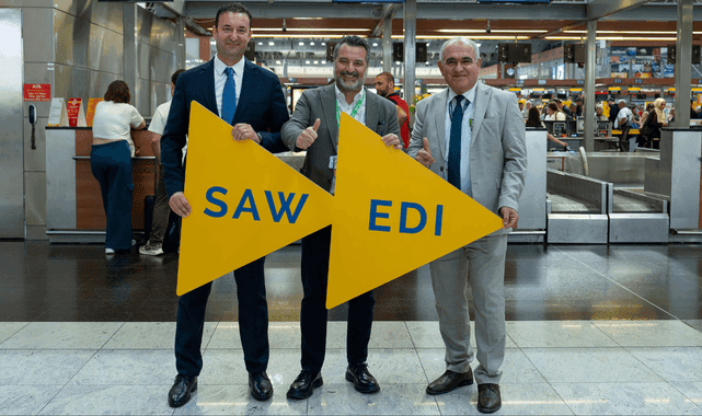 İstanbul Sabiha Gökçen’den İskoçya’nın başkenti Edinburgh’a yeni hat