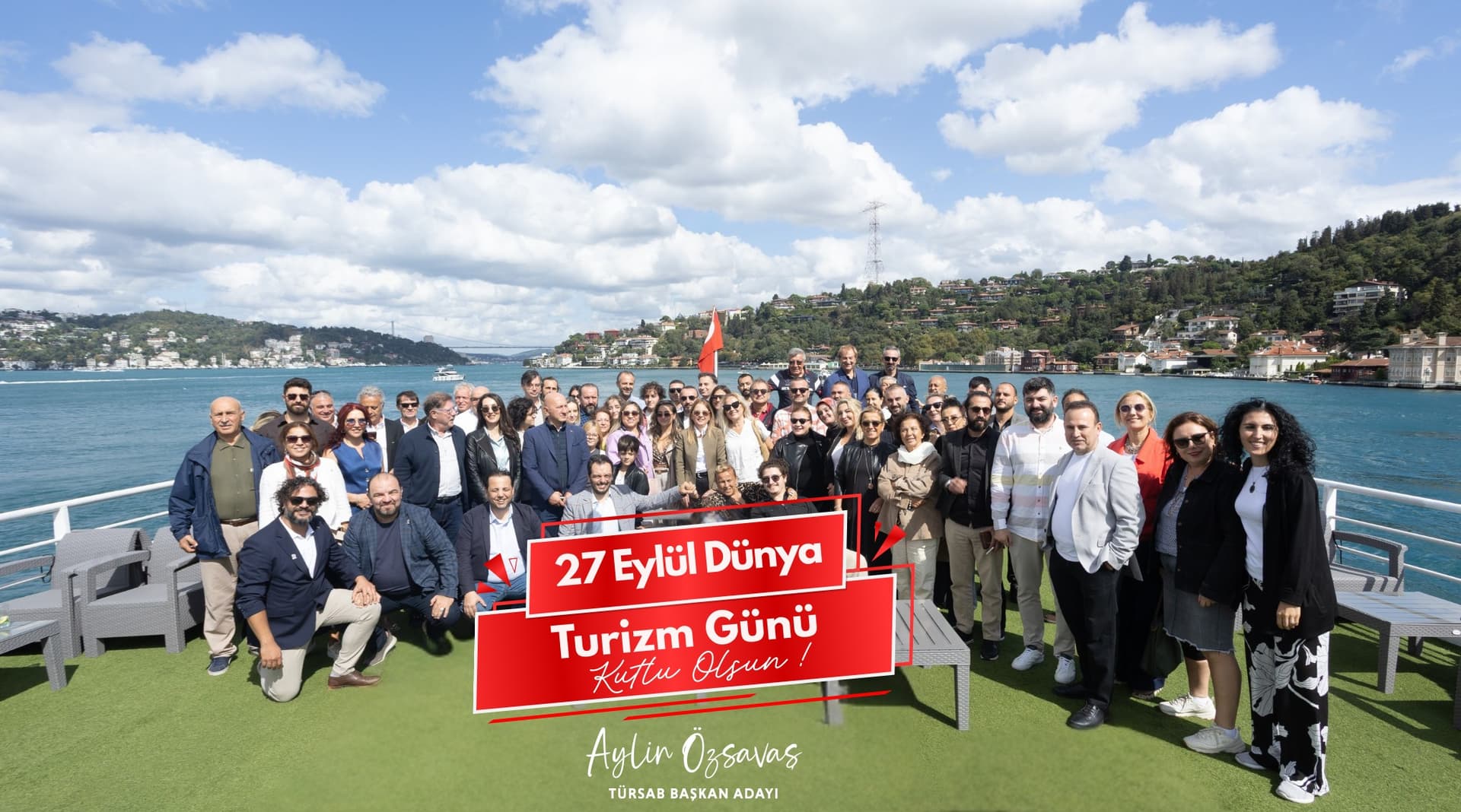 Dünya Turizm Günü’nde TÜRSAB Başkan Adayı Aylin Özsavaş’tan güçlü mesaj!