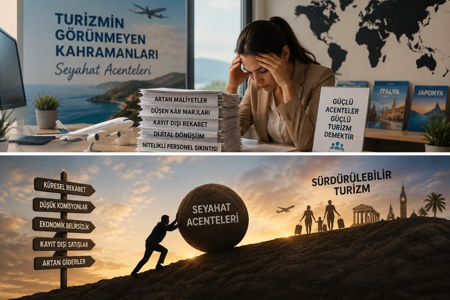 Turizmin Görünmeyen Yüzü: Seyahat Acenteleri Ayakta Kalma Mücadelesi Veriyor
