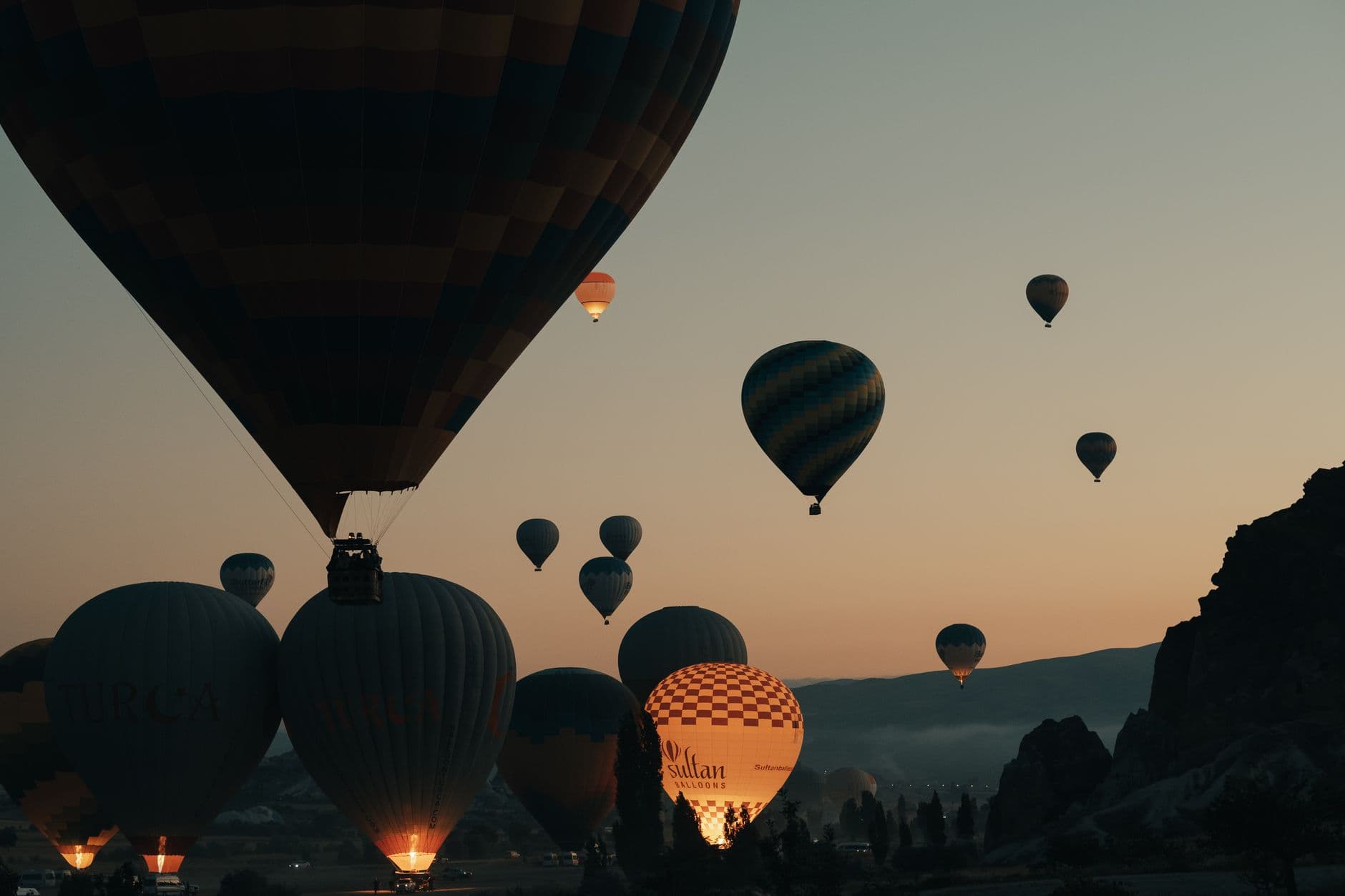 Kapadokya'da balon turizmi ilk yarıyılda 256 bin ziyaretçiyi ağırladı