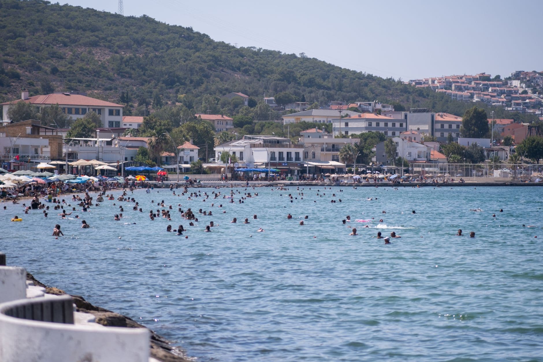 Datça'da temmuz ayında 600 bin ziyaretçi ağırlandı