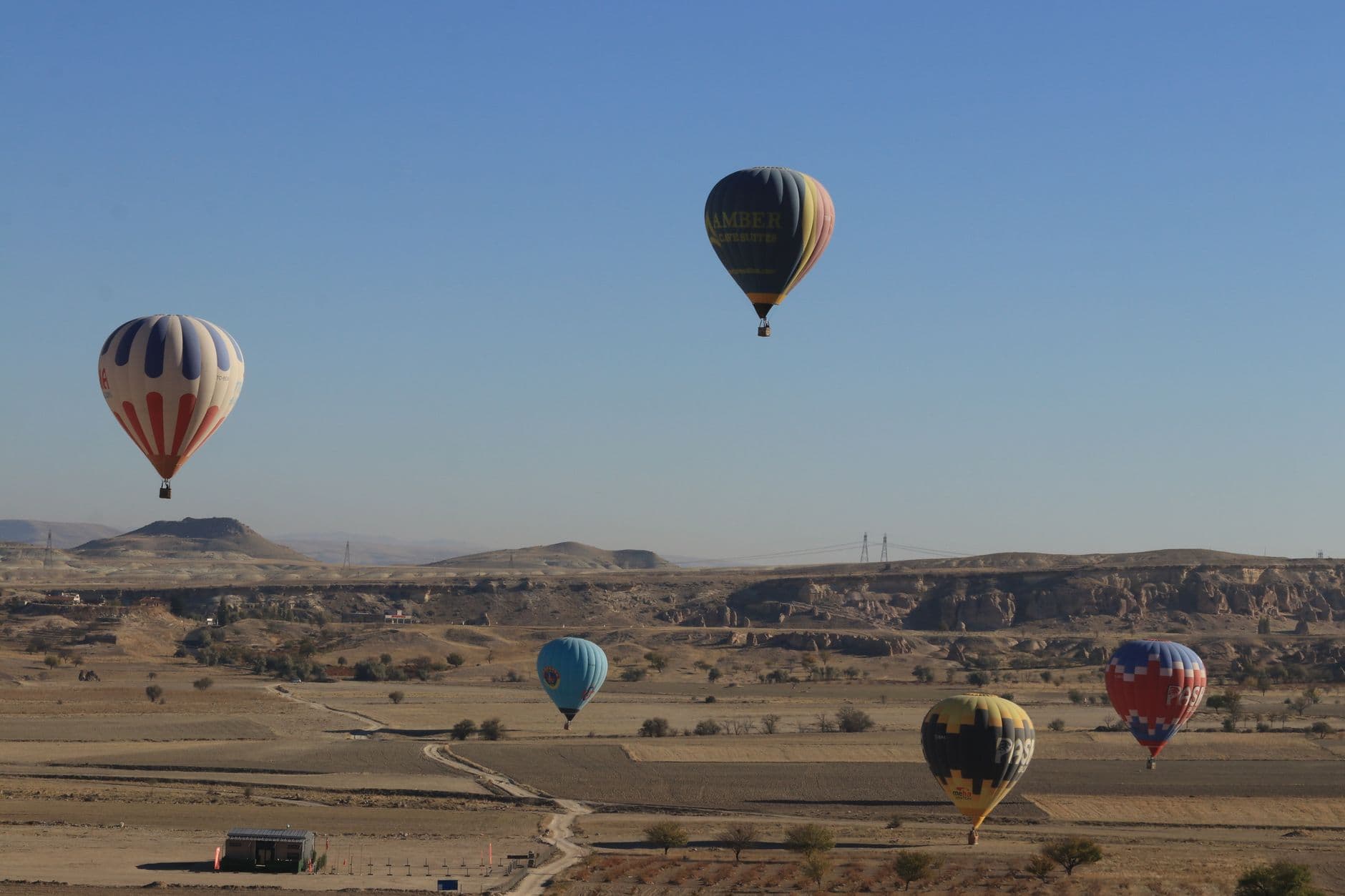 Nevşehir'de Kültür Yolu Festivali başladı, 35 balon gökyüzünü süsledi