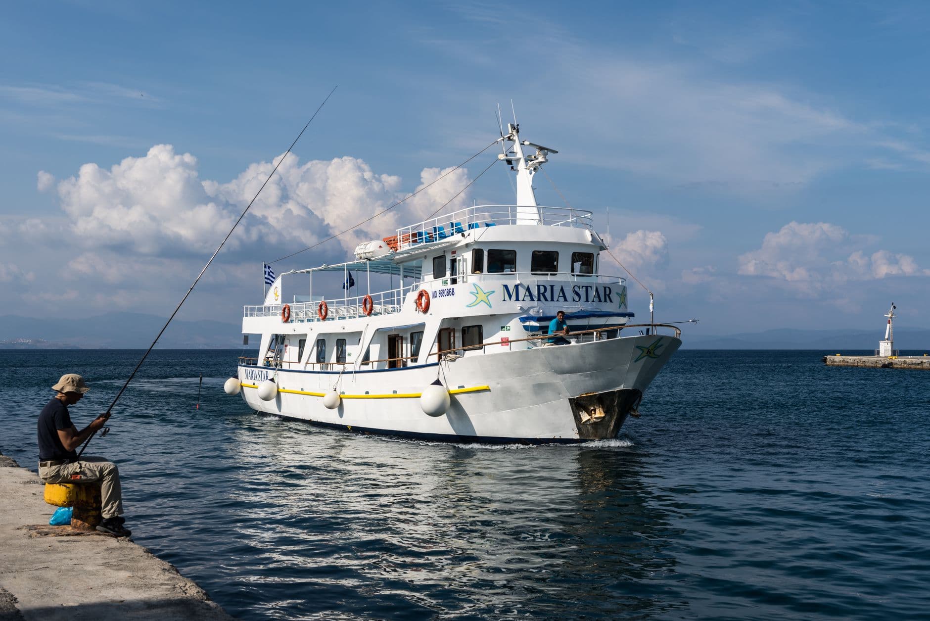Akçay, 27 yıl sonra Midilli'ye deniz otobüsü hattıyla uluslararası kapı oldu