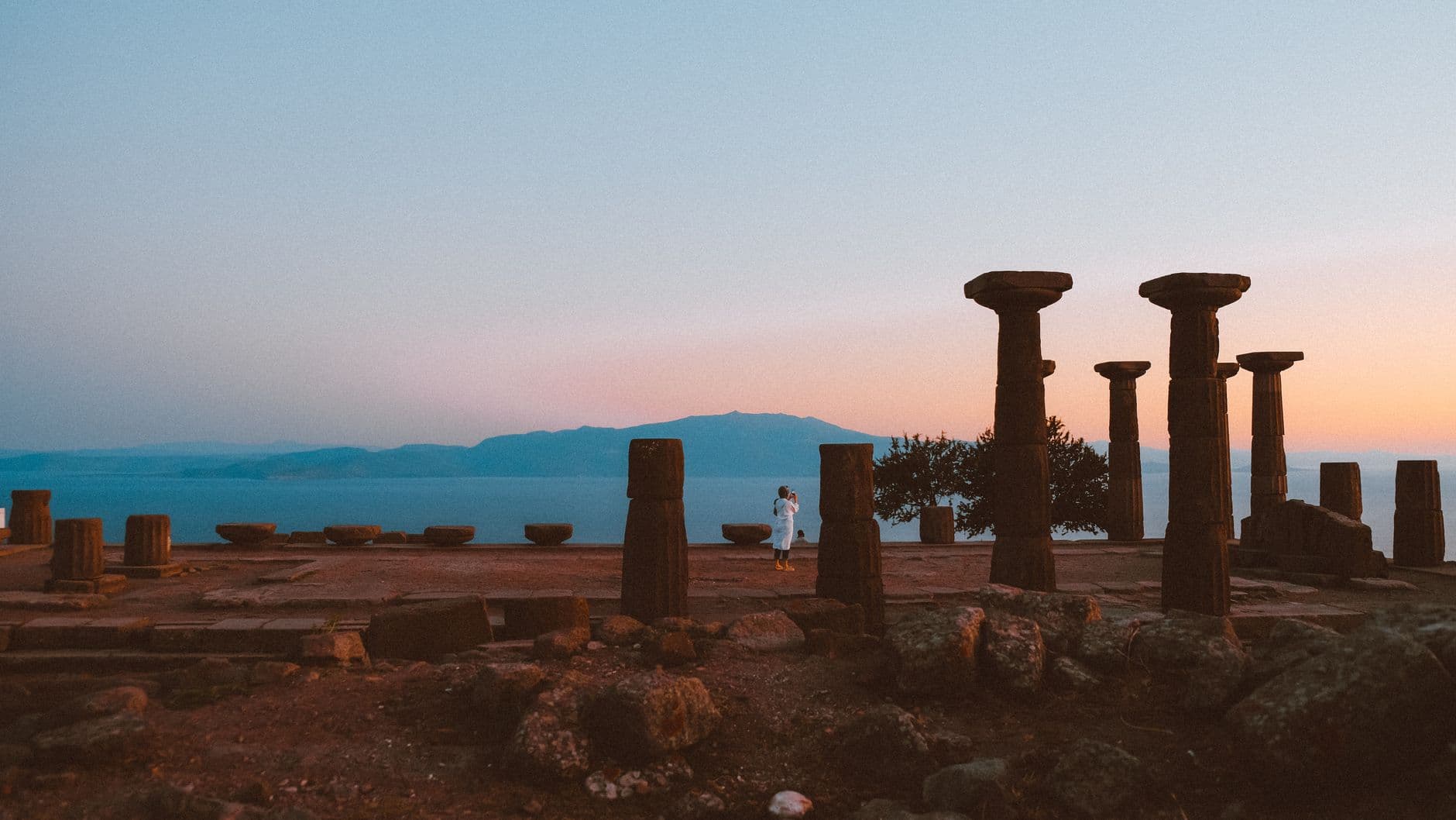 Çanakkale Kültür Yolu Festivali Assos Ören Yeri'nde Devam Ediyor